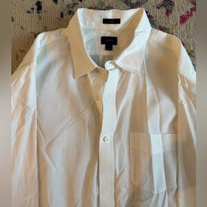 Jcrew Men’s White Slim Fit Button Down Size M